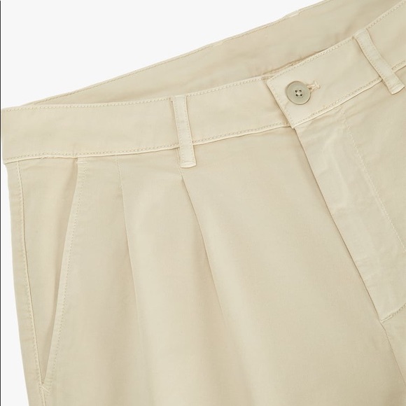 Zara REGULAR FIT PLEATED PANTS.  Size EU. 38 USA 30 - Picture 4 of 8